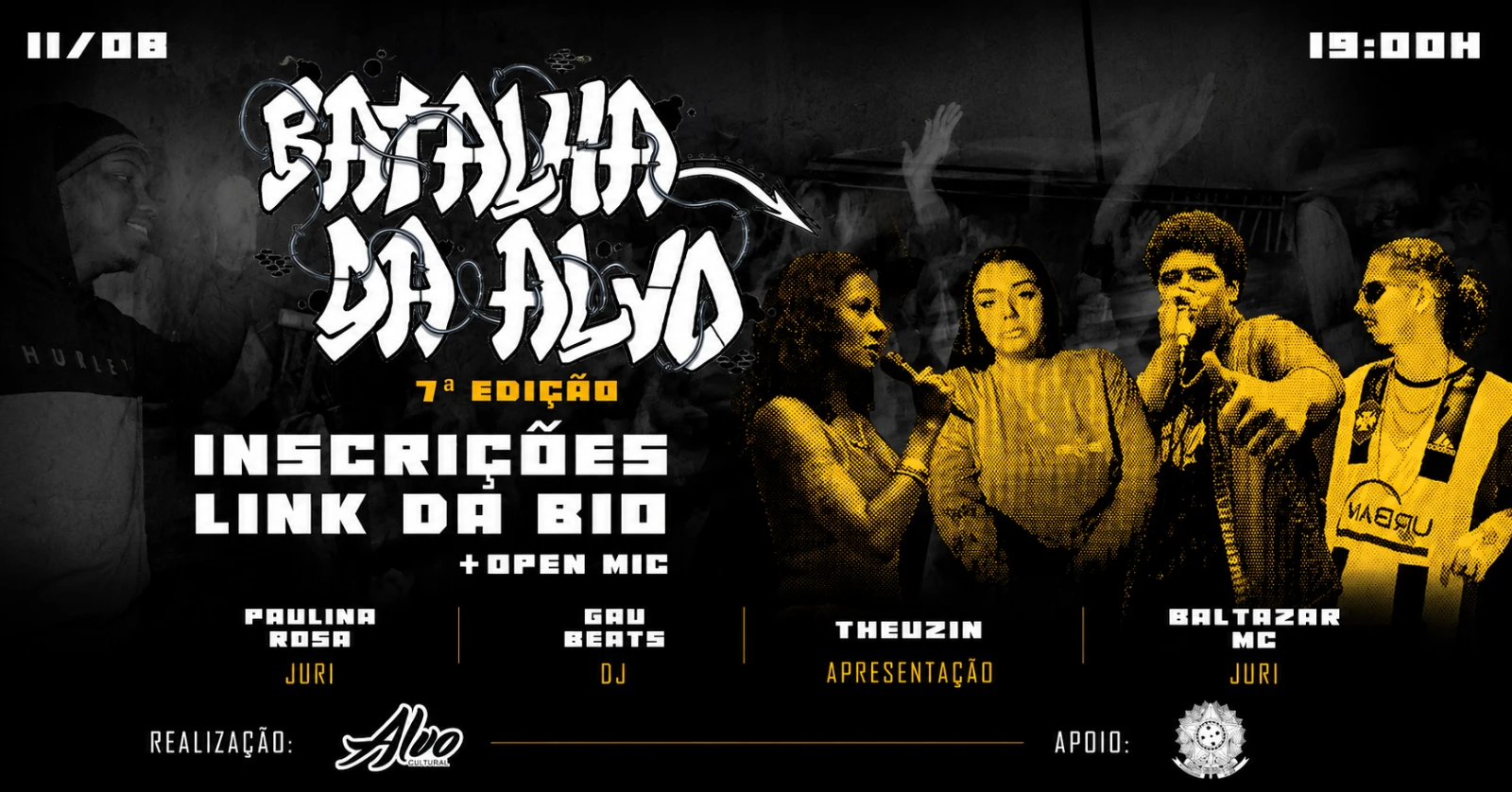 Capa de 7ª edição da Batalha da Alvo