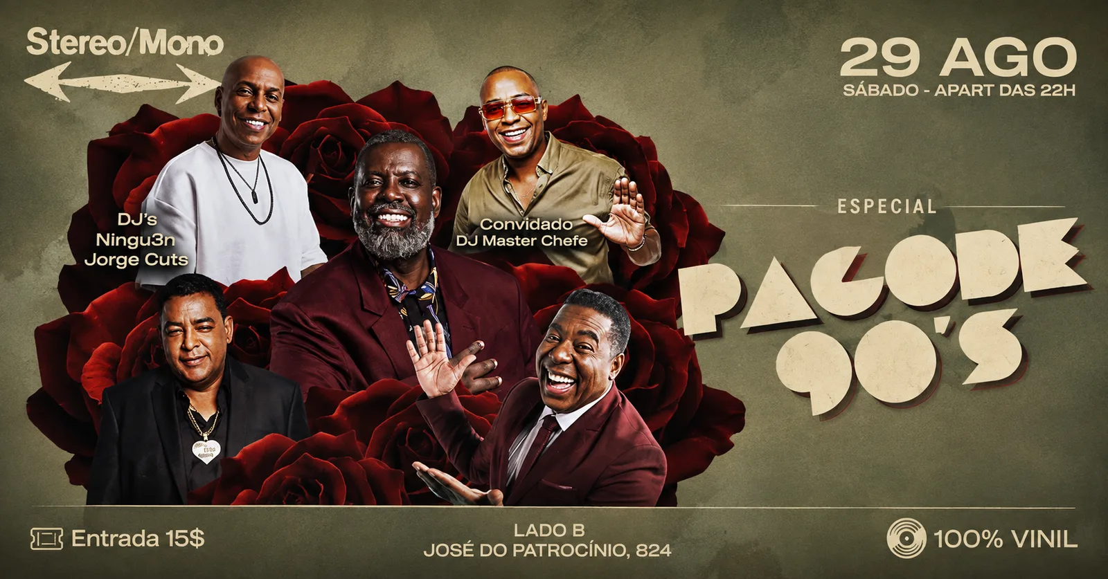 Capa de Stereo/Mono — Especial: Pagode 90's