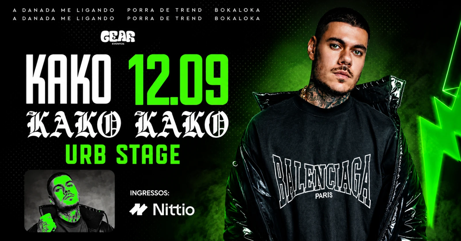 Capa de KAKO // 12.09 // URB STAG