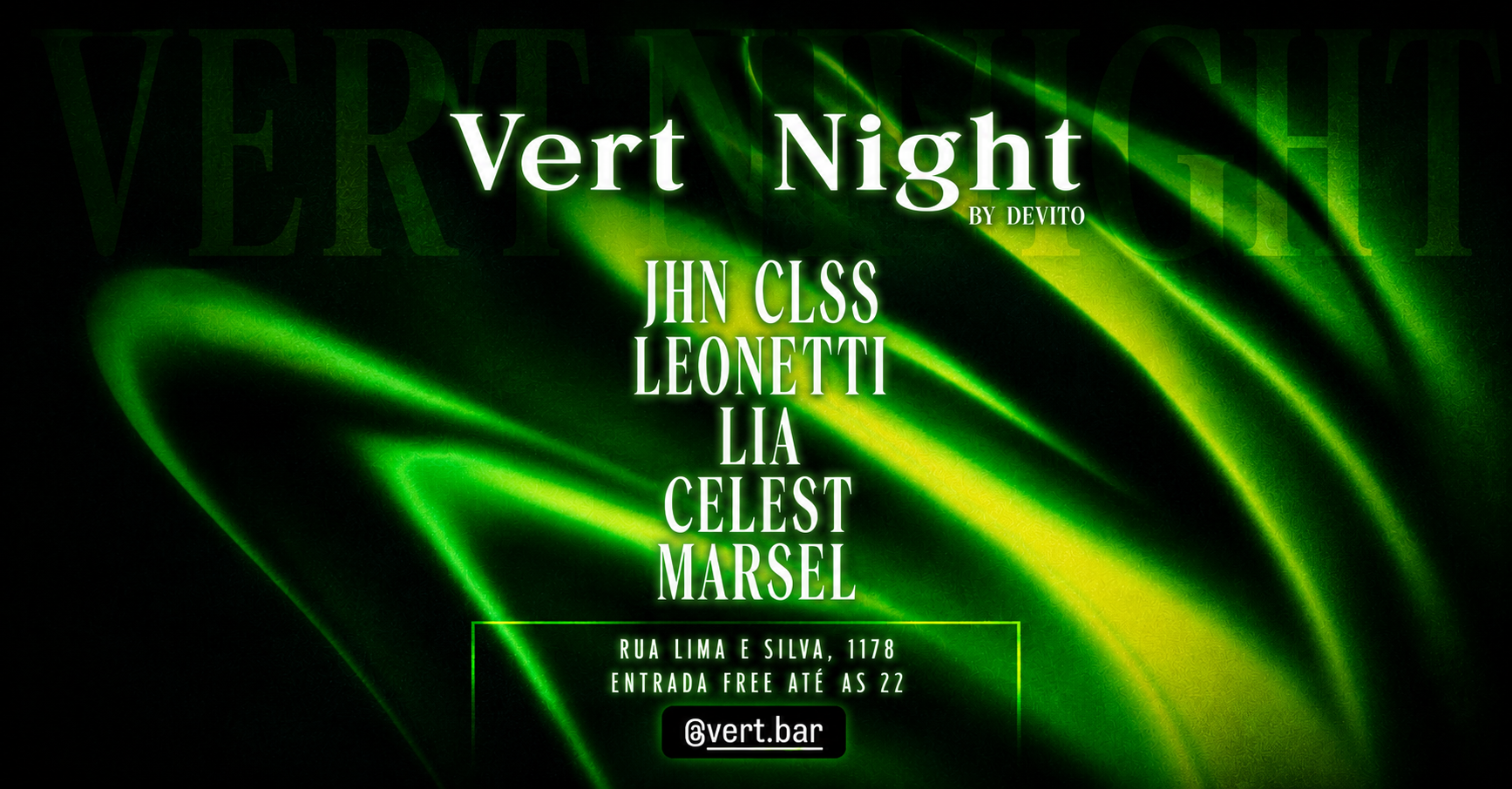 Capa de VERT NIGHTS BY DEVITO