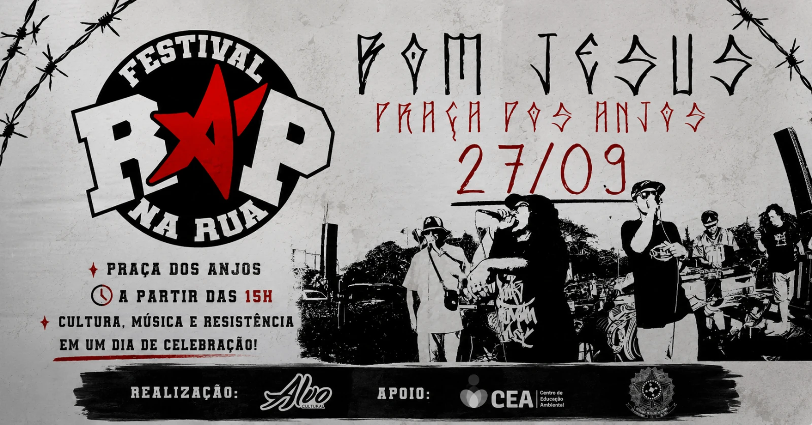 Capa de Rap Na Rua 27/09