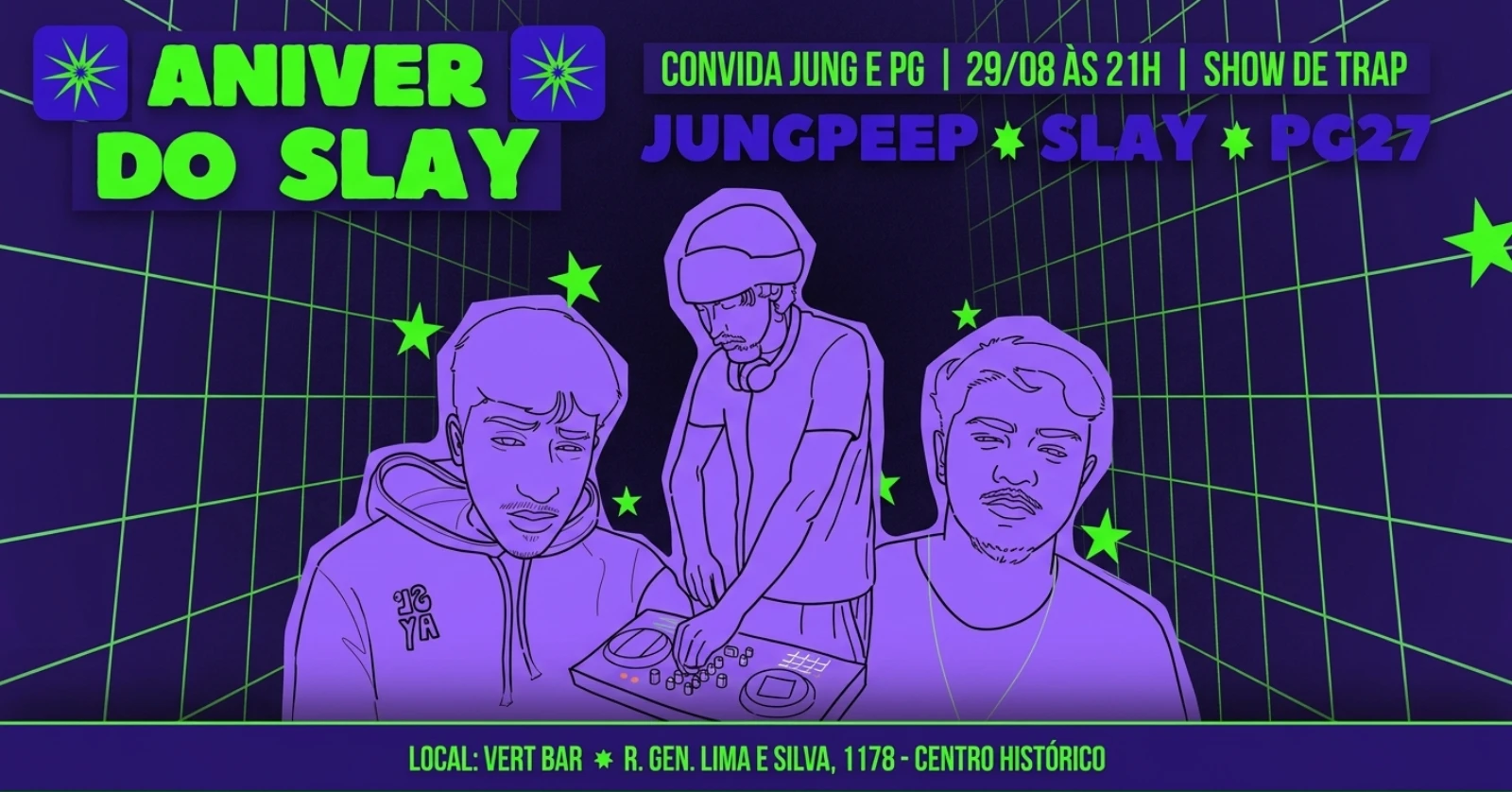 Capa de SHOW DE TRAP UNDER 29/08