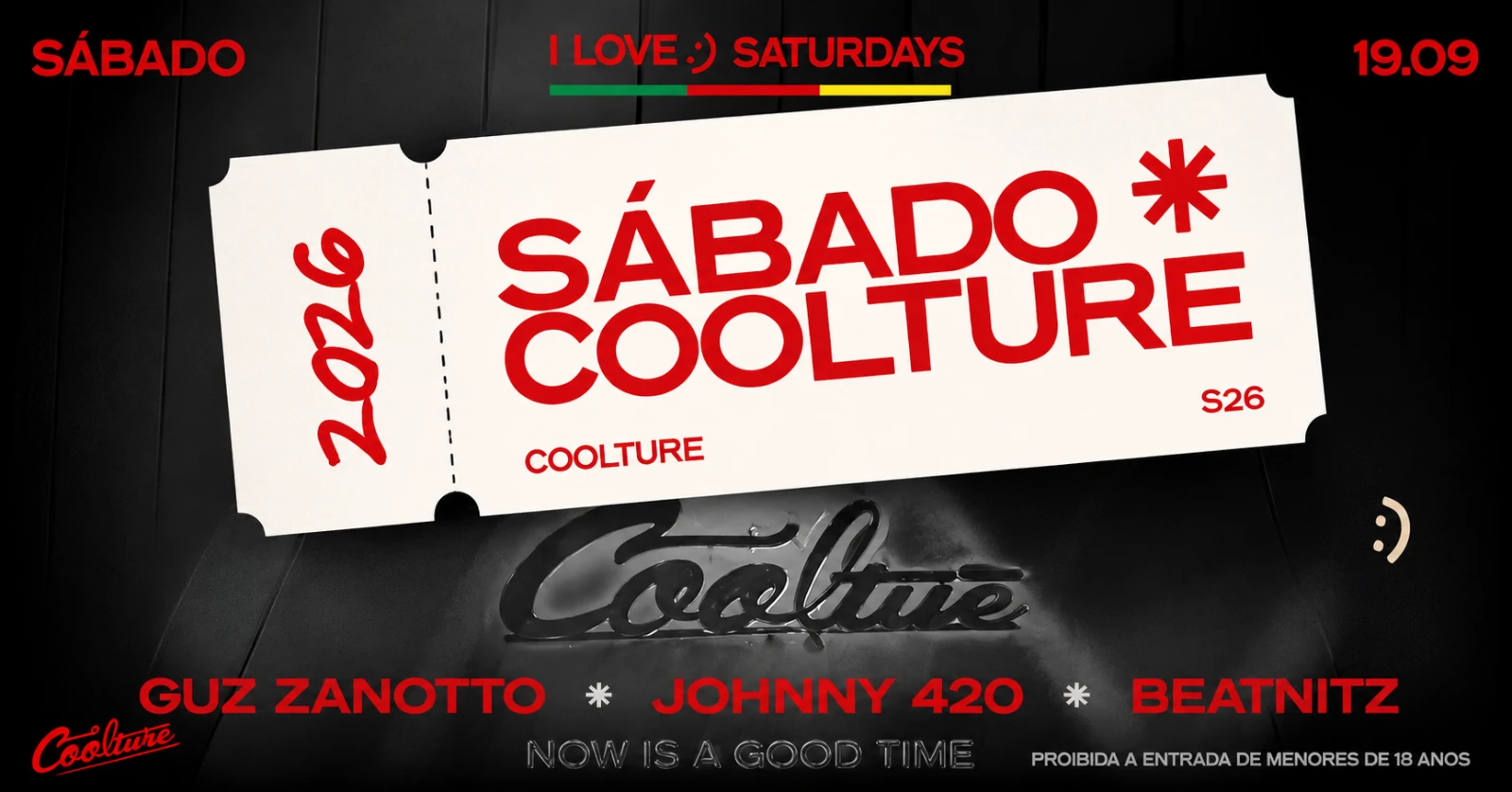 Capa de COOLTURE | SÁBADO DE COOLTURE | 19/09