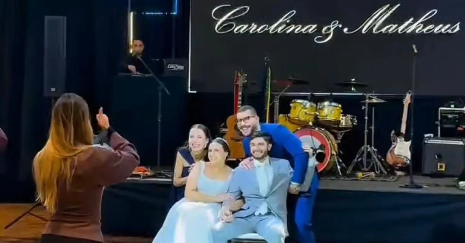 Capa de CASAMENTO - MATHEUS e CAROLINA