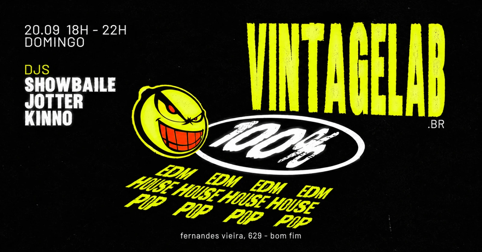 Capa de 100% // EDM/HOUSE/POP