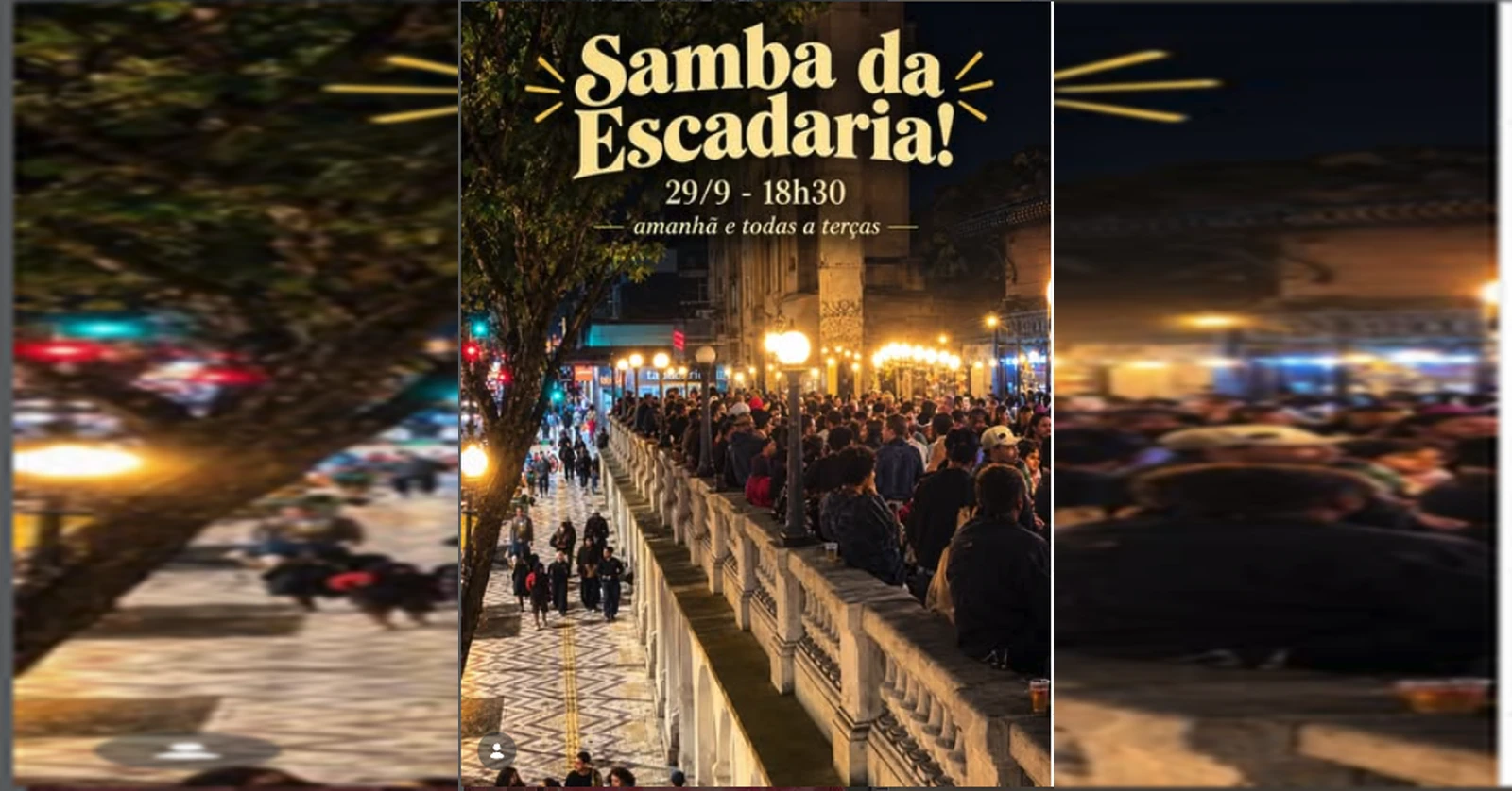 Capa de Samba da Escadaria! 29/9