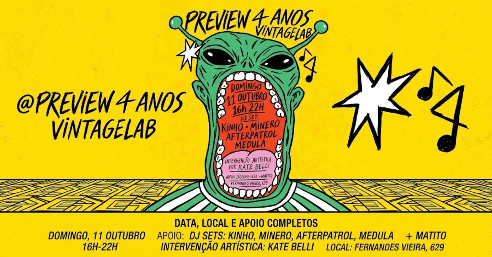Capa de PReview 4 Anos Vintage Lab