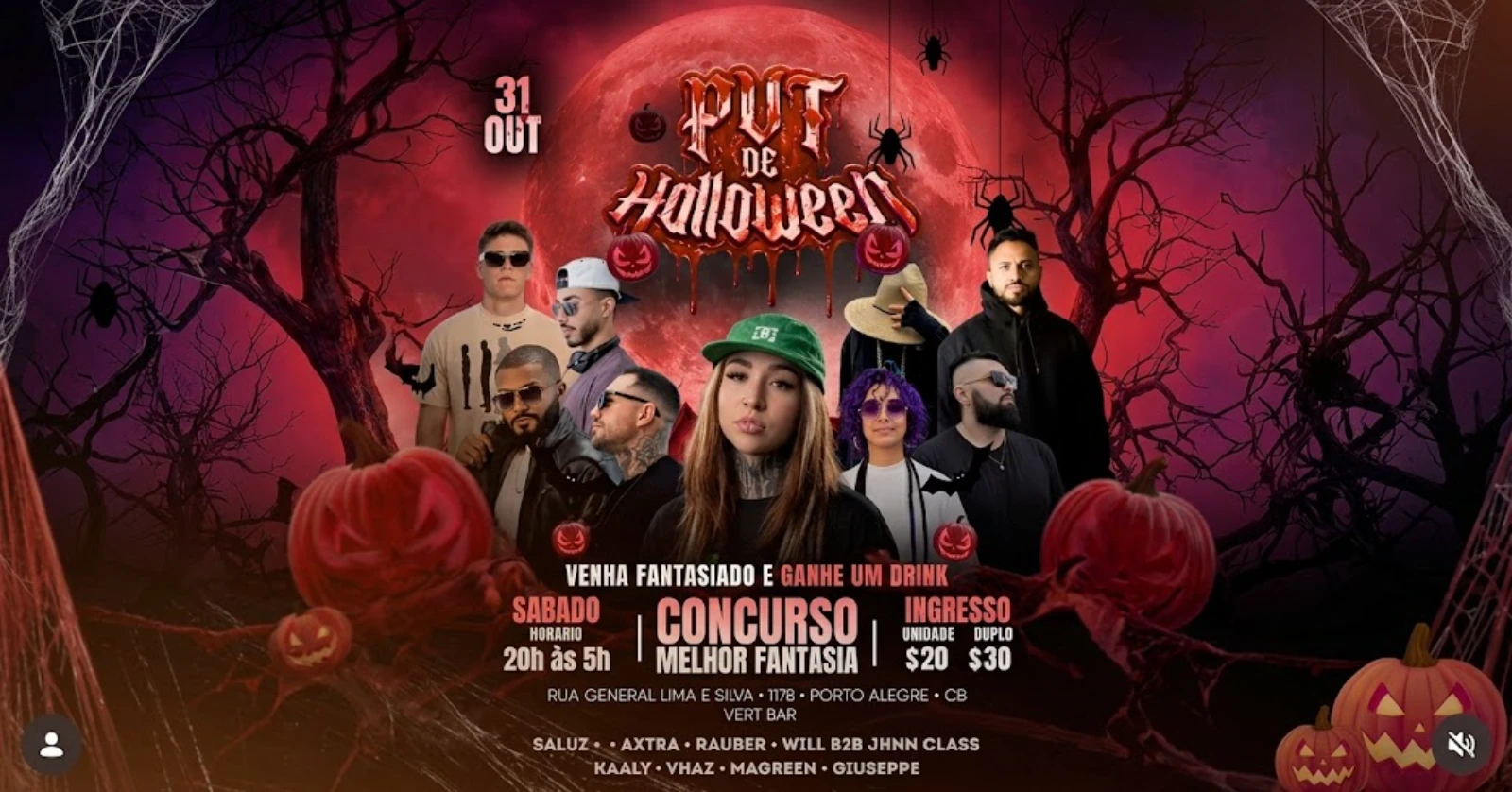 Capa de 🎃 PVT DE HALLOWEEN NA CB 🎃